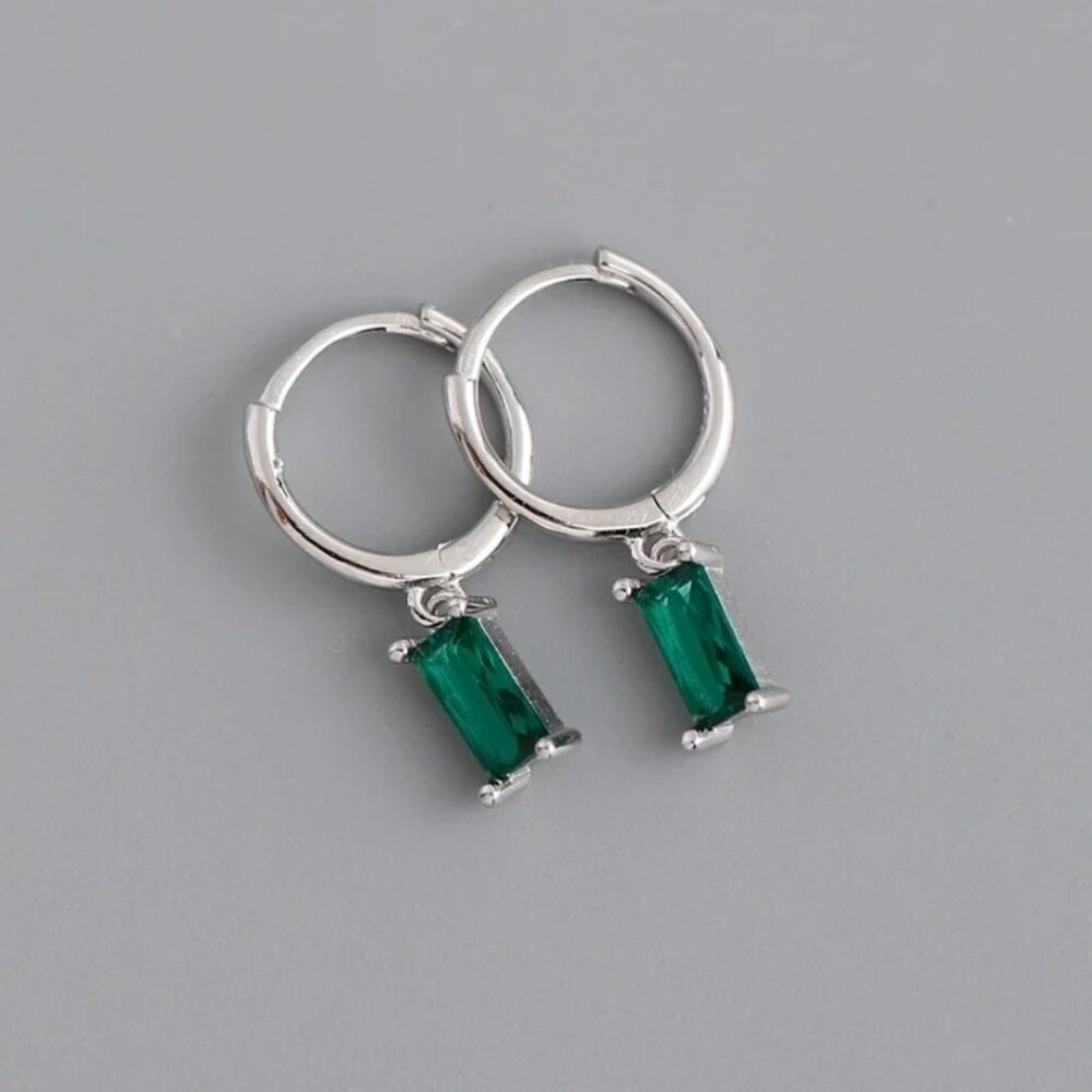 S925 Sterling Silver Dangling Earrings